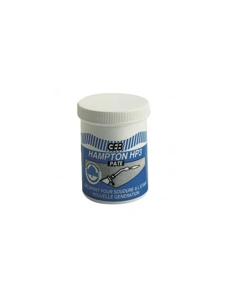 Pate decapante biodegradable hampton pour soudures etain 150 ml