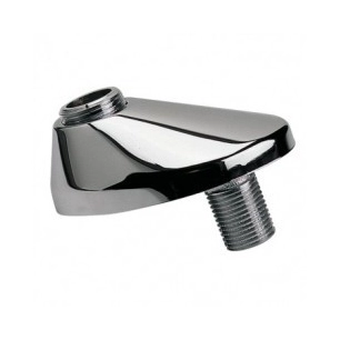 Raccord laiton chrome excentre 45 - double male