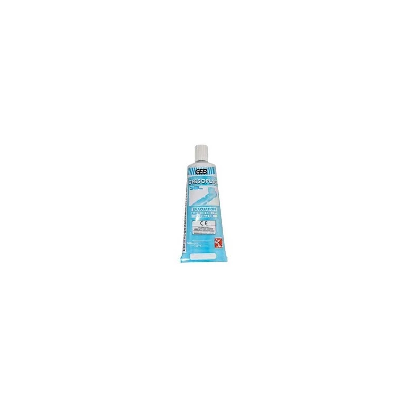 Colle gebsoplast g gel pour tubes et raccords pvc rigide