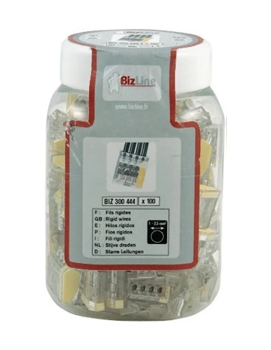 Borne de connexion rapide (type wago) x50, 5 entrées