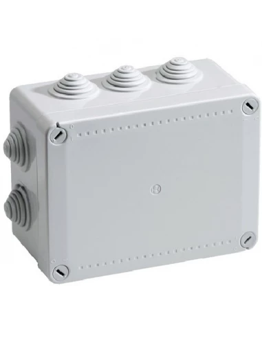 Boîte de dérivation pico ip55 à embouts à gradins 190x140x70 960° gris