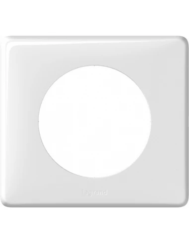 Plaque blanche céliane 1 poste legrand
