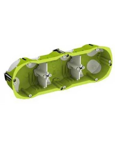 Multifix air, boîte étanche 3 postes diamètre 67 mm, profondeur 40 mm