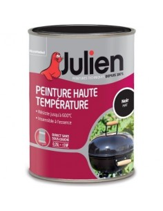 Peinture haute température noir mat - JULIEN - 450127