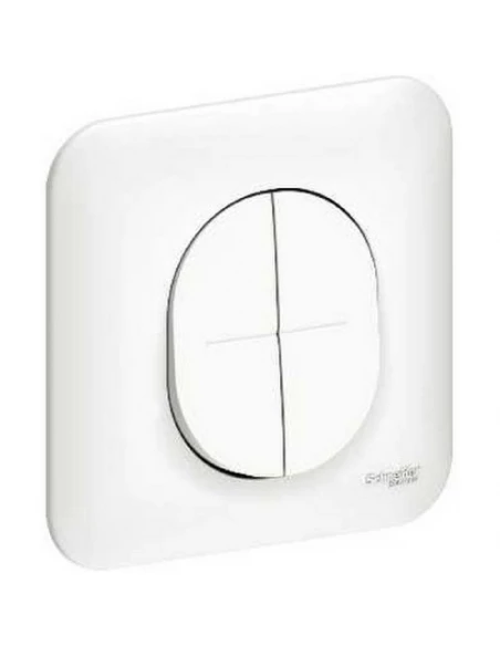 Ovalis - double poussoir à fermeture