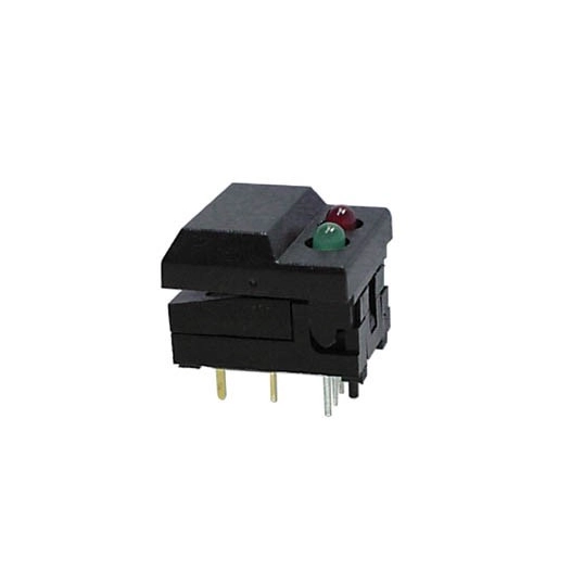 Sp86-b3-5-13 digitast noir led rouge/vert