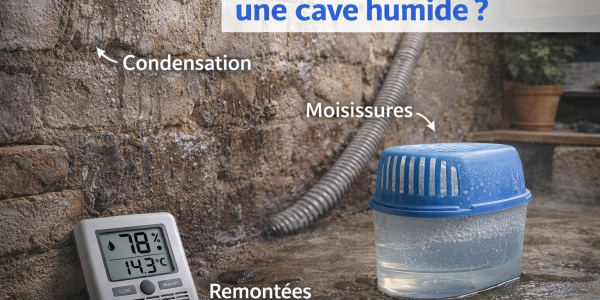 Cave humide : que faire pour éliminer l’humidité ?