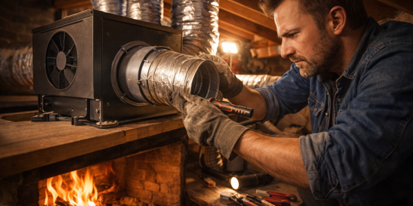 Guide complet du récupérateur de chaleur pour cheminée : fonctionnement, installation et économies