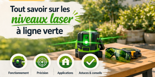 Tout savoir sur les Niveaux Laser Croix à lumière Verte