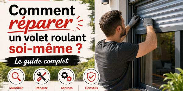 Comment réparer un volet roulant soi-même : le guide complet