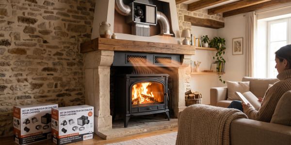 Tout savoir sur la récupération d'air chaud de la cheminée